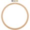 Frank A. Edmunds Wood Embroidery Hoop W/Round Edges 5"-Natural